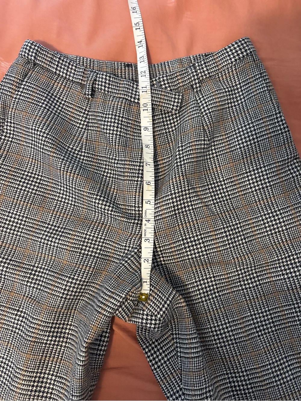 Pendleton Women’s Plaid Wool Trousers Size 4 - Picture 8 of 9